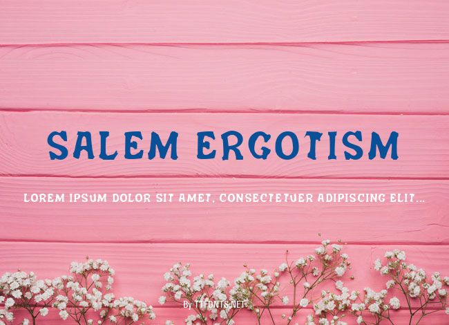 Salem Ergotism example
