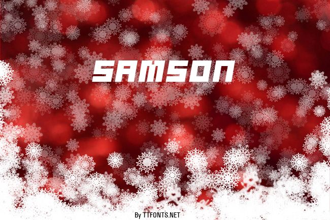 Samson example