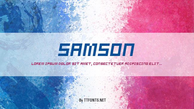 Samson example
