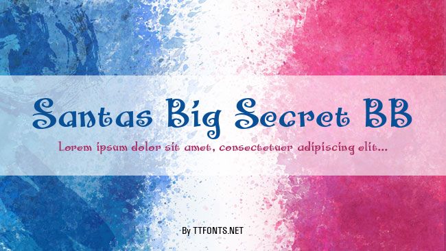 Santas Big Secret BB example