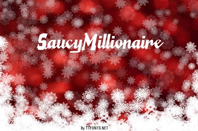 SaucyMillionaire example