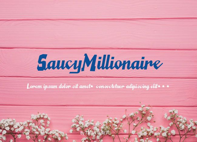 SaucyMillionaire example