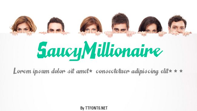SaucyMillionaire example