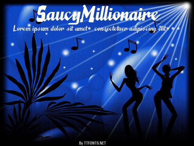 SaucyMillionaire example