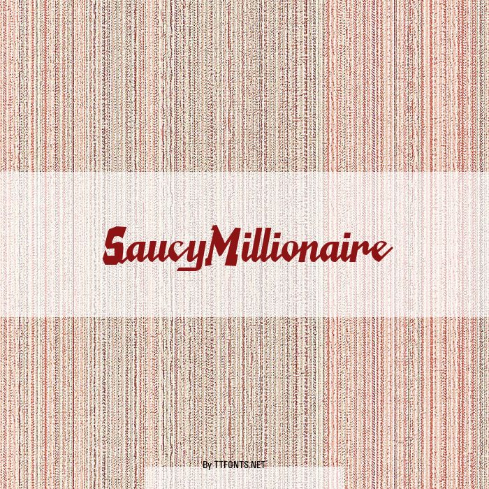 SaucyMillionaire example
