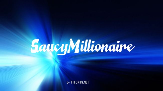 SaucyMillionaire example