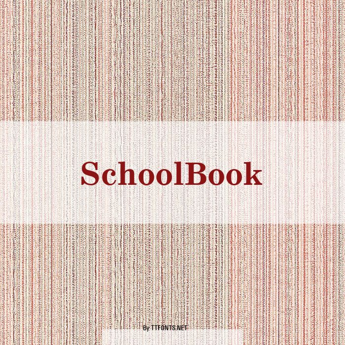 SchoolBook example