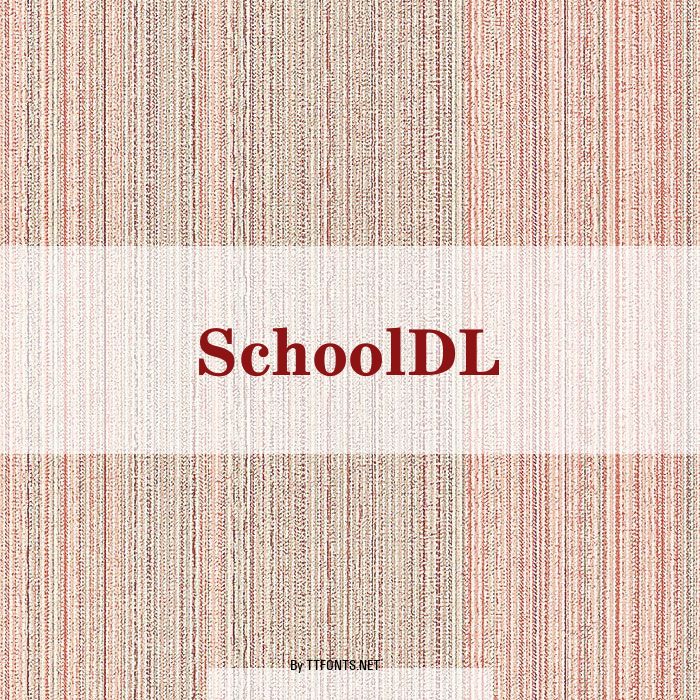 SchoolDL example