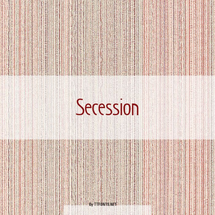 Secession example