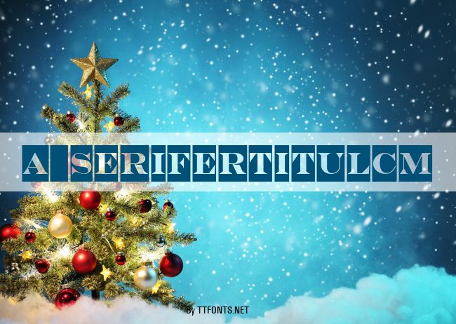 a_SeriferTitulCm example