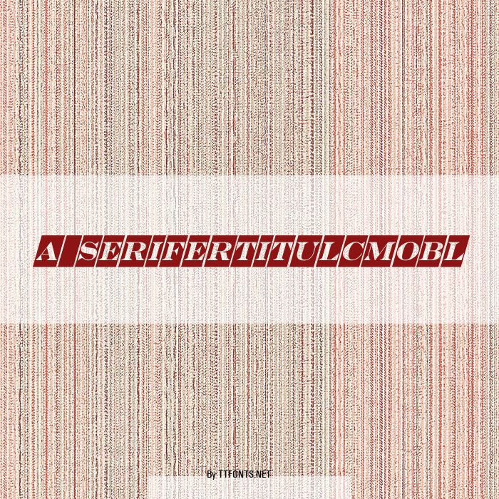 a_SeriferTitulCmObl example