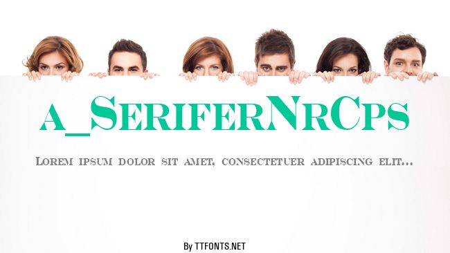 a_SeriferNrCps example