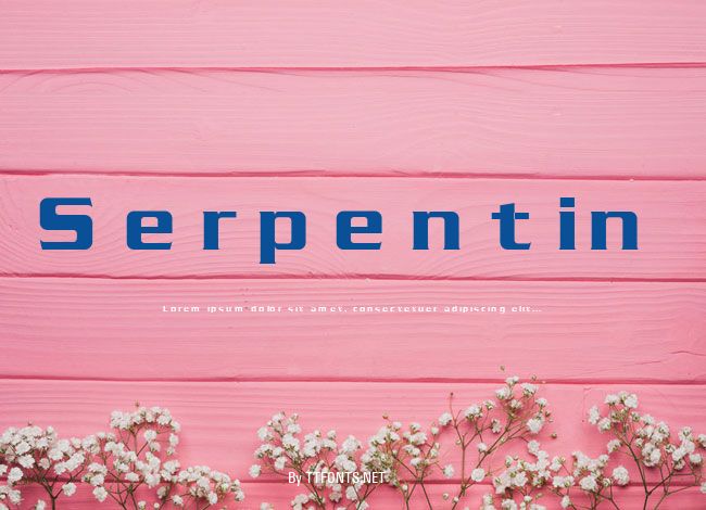 Serpentin example