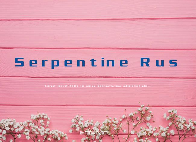 Serpentine Rus example