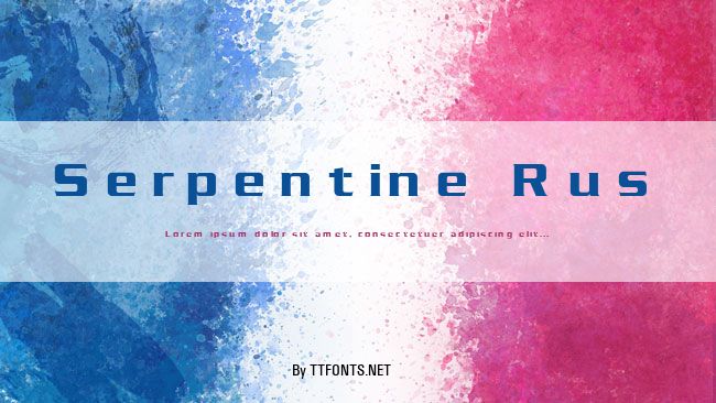 Serpentine Rus example
