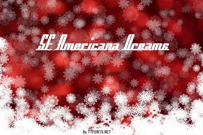 SF Americana Dreams example