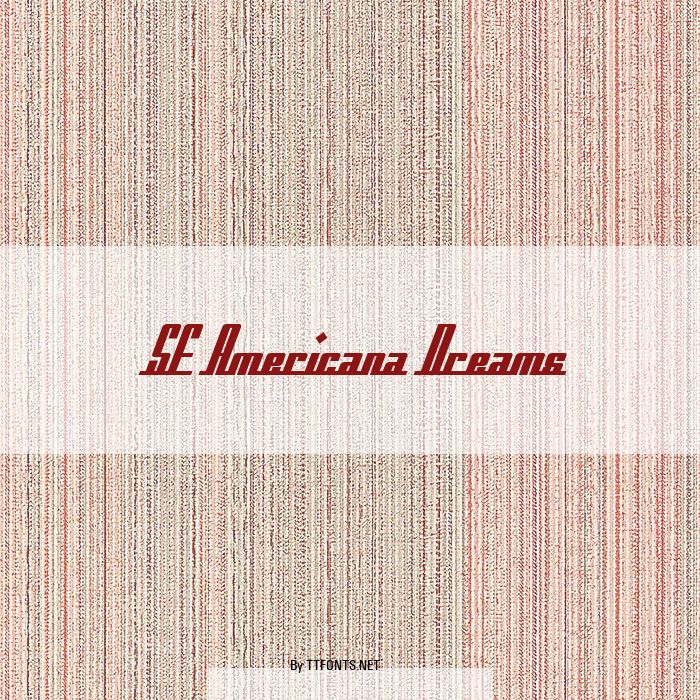 SF Americana Dreams example