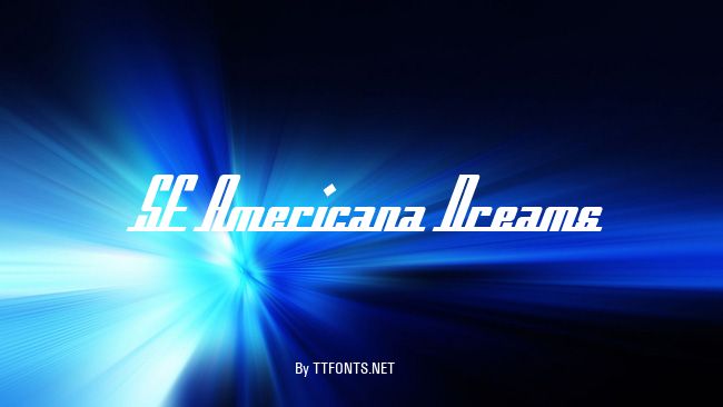 SF Americana Dreams example