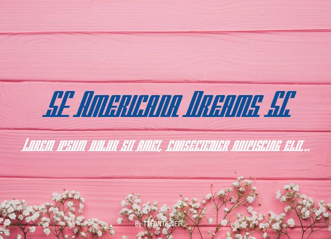 SF Americana Dreams SC example