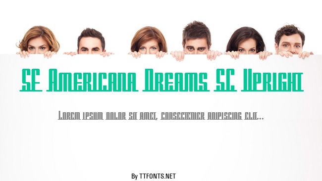 SF Americana Dreams SC Upright example