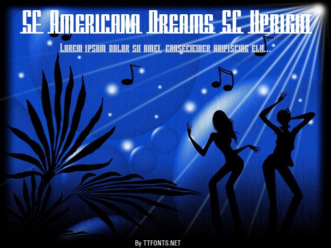 SF Americana Dreams SC Upright example