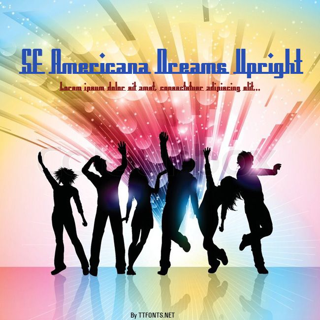 SF Americana Dreams Upright example