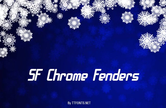 SF Chrome Fenders example