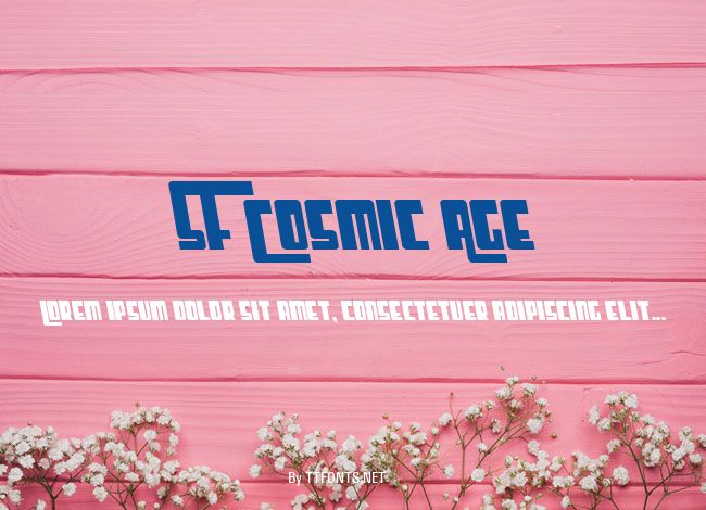 SF Cosmic Age example