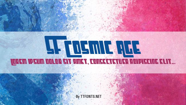 SF Cosmic Age example