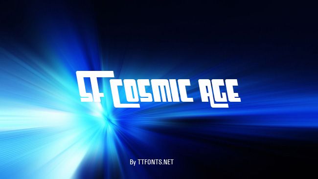 SF Cosmic Age example