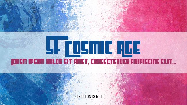 SF Cosmic Age example