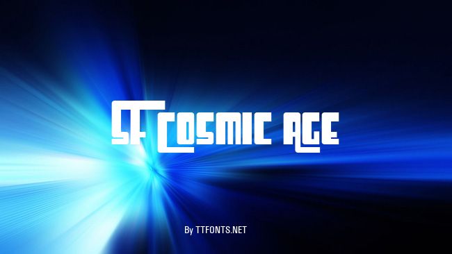 SF Cosmic Age example