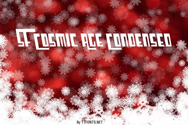 SF Cosmic Age Condensed example
