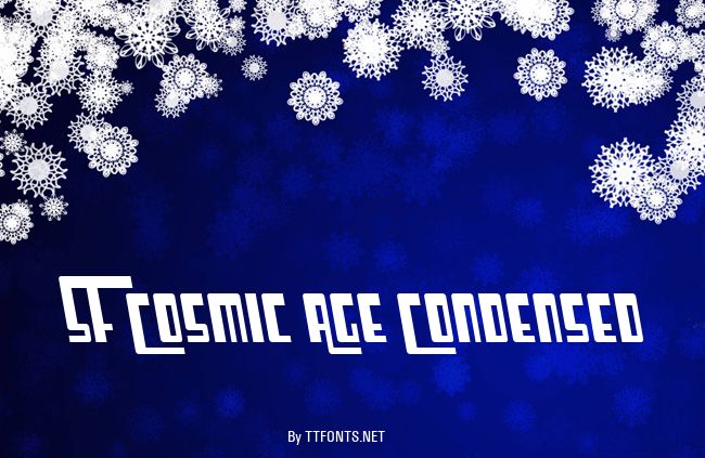 SF Cosmic Age Condensed example