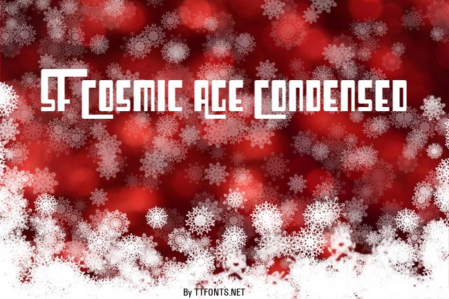 SF Cosmic Age Condensed example