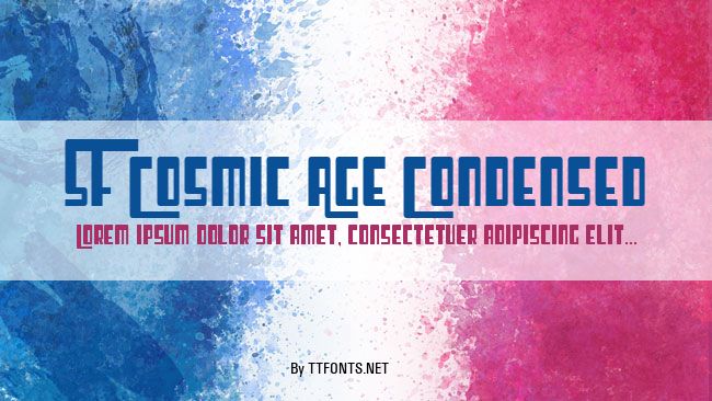 SF Cosmic Age Condensed example