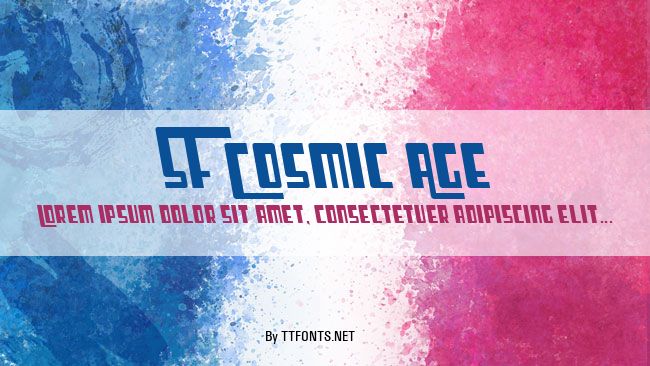 SF Cosmic Age example