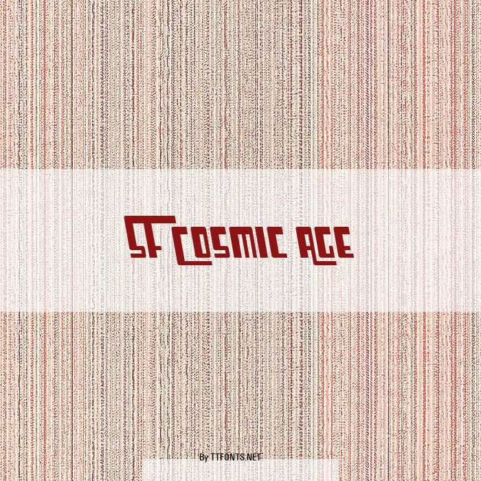 SF Cosmic Age example