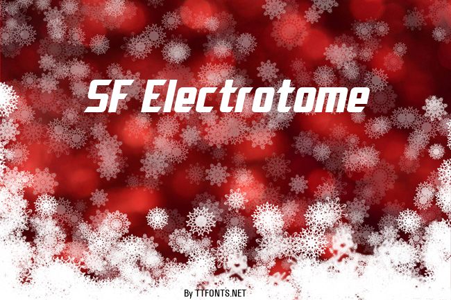 SF Electrotome example