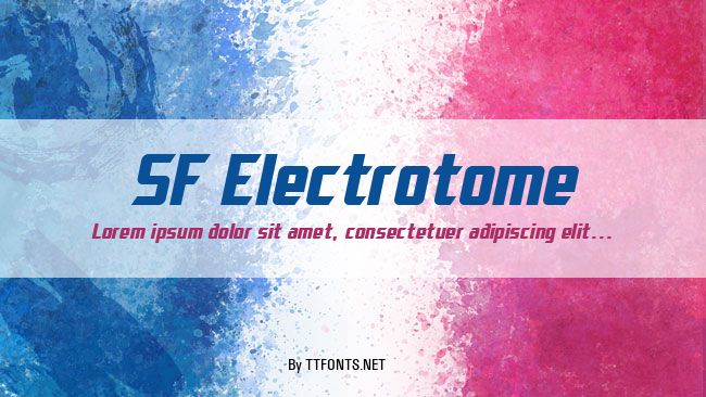 SF Electrotome example