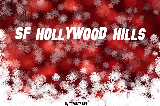SF Hollywood Hills example