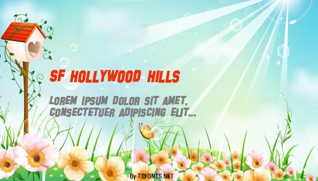 SF Hollywood Hills example