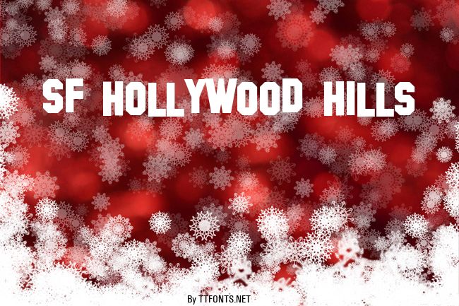 SF Hollywood Hills example