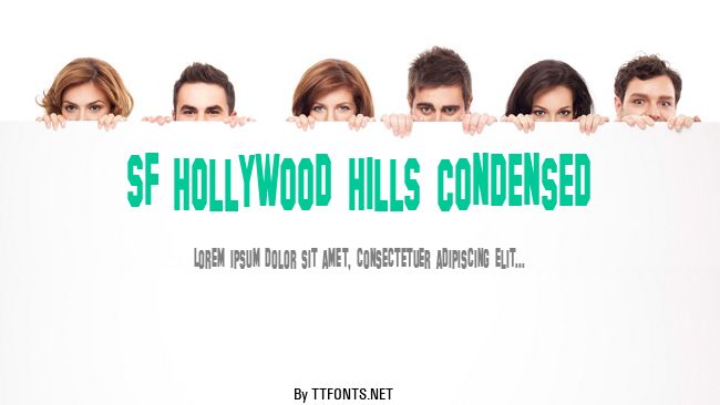 SF Hollywood Hills Condensed example