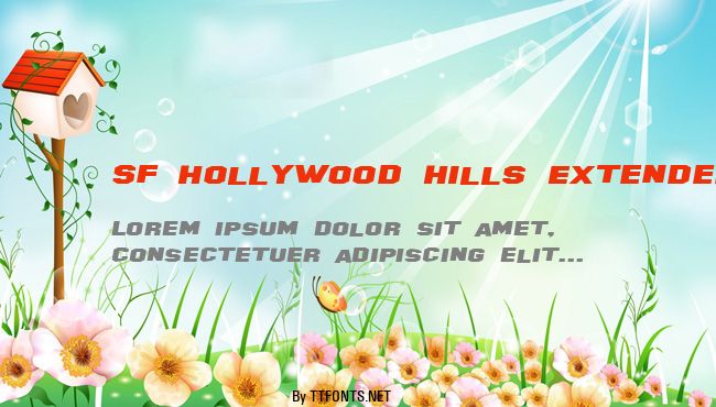 SF Hollywood Hills Extended example