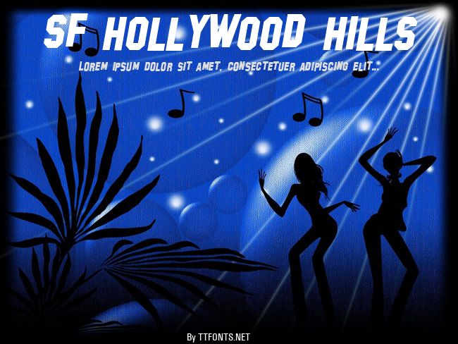 SF Hollywood Hills example