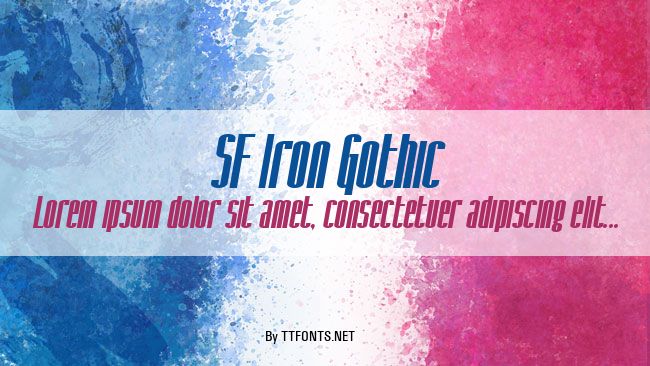 SF Iron Gothic example