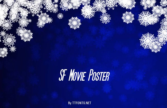 SF Movie Poster example