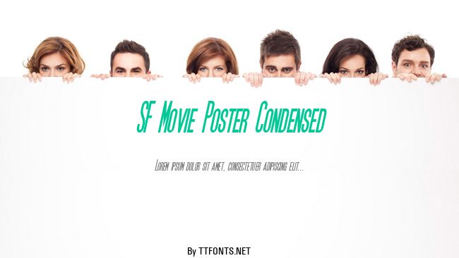 SF Movie Poster Condensed example