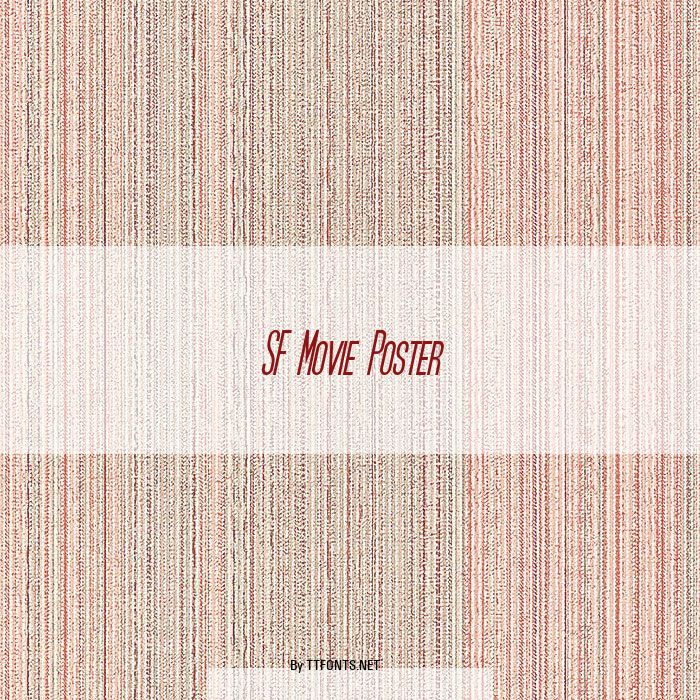 SF Movie Poster example